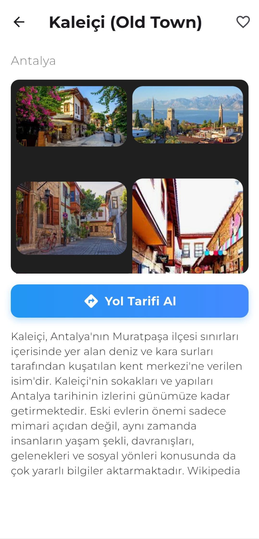 Harita görünümü